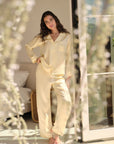 Inez Washable Silk Long PJ Set