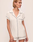 Gisele Printed TENCEL™ Modal Shortie Short PJ Set