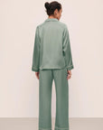 Inez Washable Silk Long PJ Set