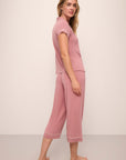 Gisele TENCEL™ Modal Short Sleeve Cropped PJ Set