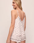 Fiona Printed Double V Cami & Short PJ Set