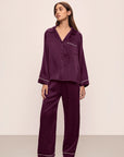 Inez Washable Silk Long PJ Set