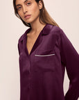 Inez Washable Silk Long PJ Set
