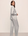 Inez Washable Silk Long PJ Set