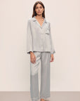 Inez Washable Silk Long PJ Set
