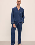 Charles Washable Silk Long PJ Set