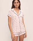 Gisele Printed TENCEL™ Modal Shortie Short PJ Set