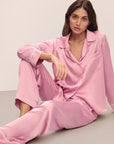 Inez Washable Silk Long PJ Set