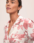 Eberjey x L'AGENCE - Inez Washable Silk Printed Short PJ Set