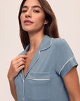 Gisele TENCEL™ Modal Short Sleeve Cropped PJ Set
