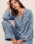 Inez Washable Silk Long PJ Set