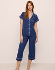 Gisele TENCEL™ Modal Short Sleeve Cropped PJ Set