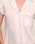 Gisele TENCEL™ Modal Short Sleeve Cropped PJ Set