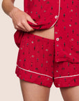Gisele Printed TENCEL™ Modal Shortie Short PJ Set