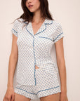 Gisele Printed TENCEL™ Modal Shortie Short PJ Set