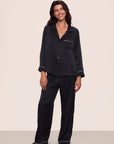Inez Washable Silk Long PJ Set