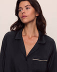Inez Washable Silk Long PJ Set