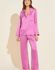 Inez Washable Silk Long PJ Set