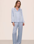 Inez Washable Silk Long PJ Set