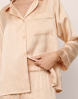 Inez Washable Silk Long PJ Set
