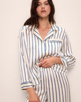 Inez Washable Silk Printed Long PJ Set