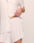 Gisele TENCEL™ Modal Rib Relaxed Short PJ Set