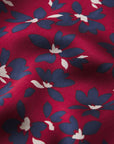 Inez Washable Silk Printed Long PJ Set