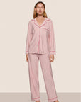 Gisele Printed TENCEL™ Modal Long PJ Set