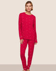 Gisele Printed TENCEL™ Modal Crewneck PJ Set