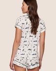 Gisele Printed TENCEL™ Modal Shortie Short PJ Set