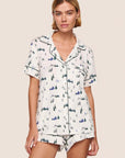 Gisele Printed TENCEL™ Modal Relaxed Short PJ Set