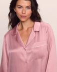 Inez Washable Silk Long PJ Set