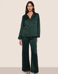 Inez Washable Silk Long PJ Set