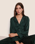Inez Washable Silk Long PJ Set