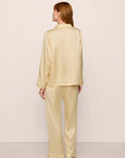 Inez Washable Silk Long PJ Set