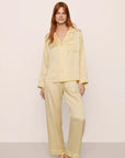 Inez Washable Silk Long PJ Set