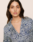 Eberjey x Casa Del Sol - Inez Washable Silk Printed Short PJ Set