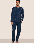 Henry Printed TENCEL™ Modal Long PJ Set