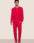 Henry Printed TENCEL™ Modal Long PJ Set