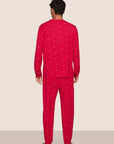 Henry Printed TENCEL™ Modal Long PJ Set