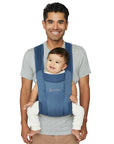 Embrace Baby Carrier Newborn to Toddler - Lightweight Ergonomic Baby Carriers - Cozy Essentials (7-25 Pounds), Ponte Knit, Cream
