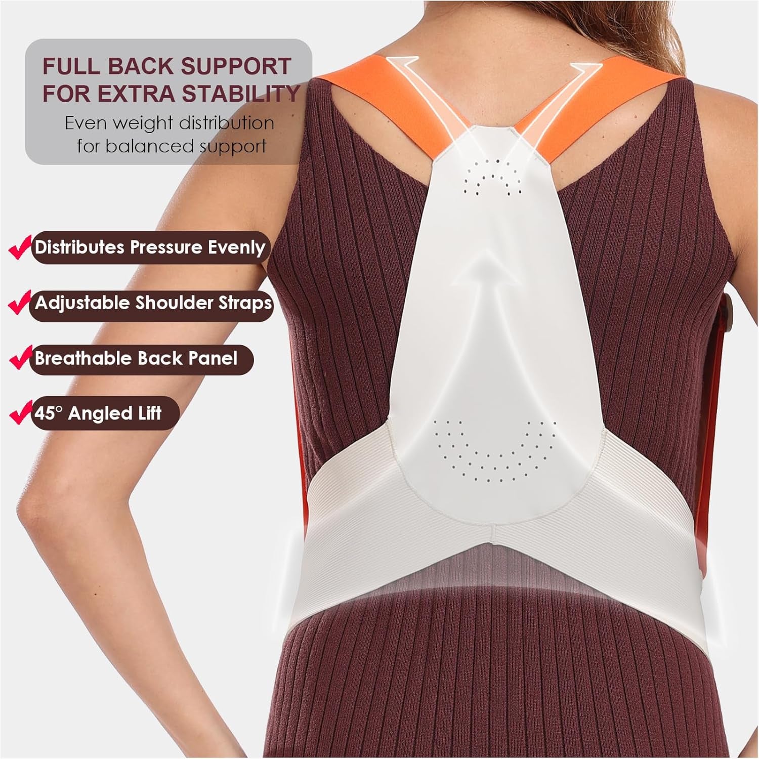 Belly Bands for Pregnant Women, Pregnancy Belly Band with Adjustable Support Brace Straps, Maternity Belt for Back, Abdomen and Waist (Beige,M)