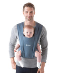 Embrace Baby Carrier Newborn to Toddler - Lightweight Ergonomic Baby Carriers - Cozy Essentials (7-25 Pounds), Ponte Knit, Cream