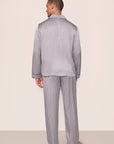 Charles Washable Silk Printed Long PJ Set